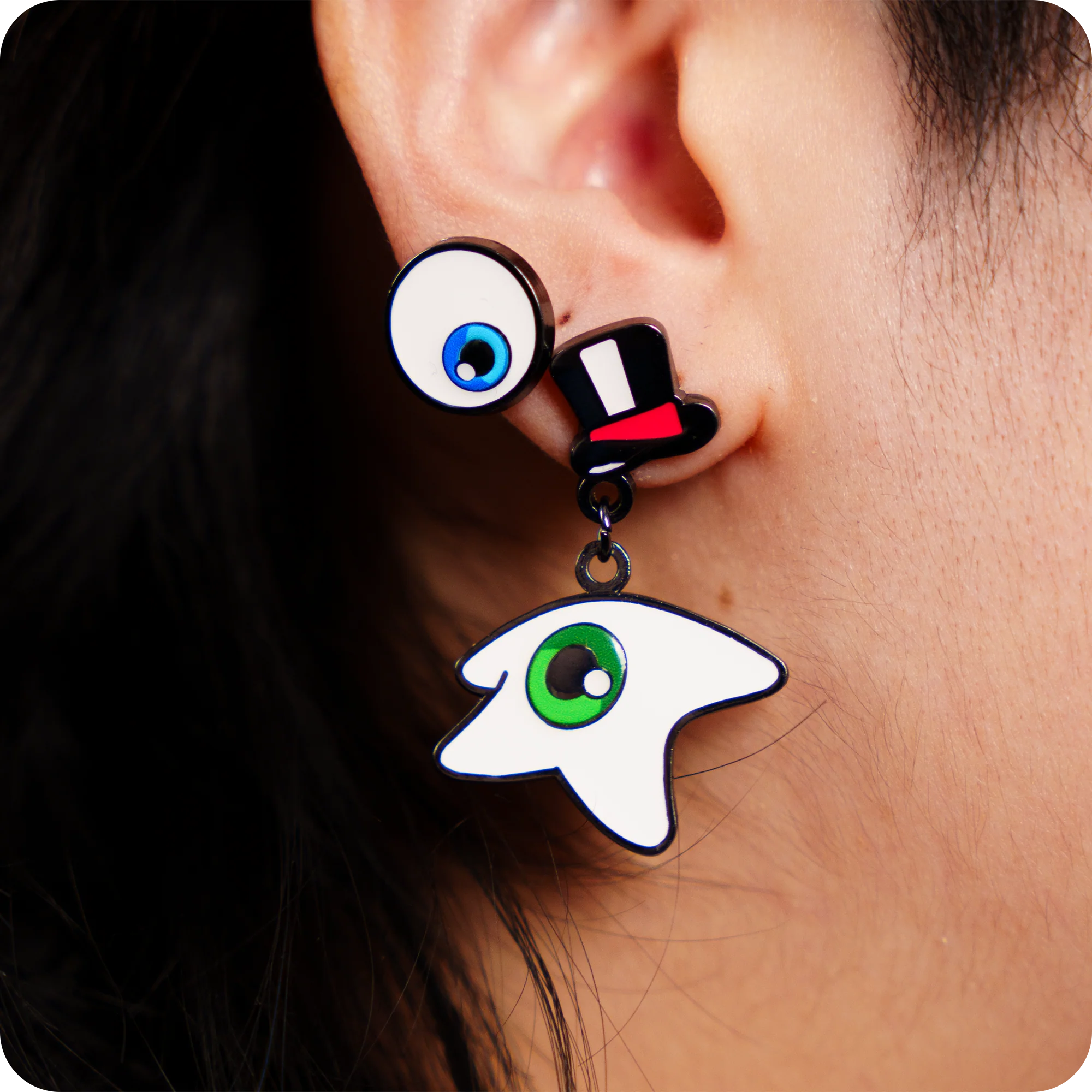 Digital Circus Earring Set - Image 4