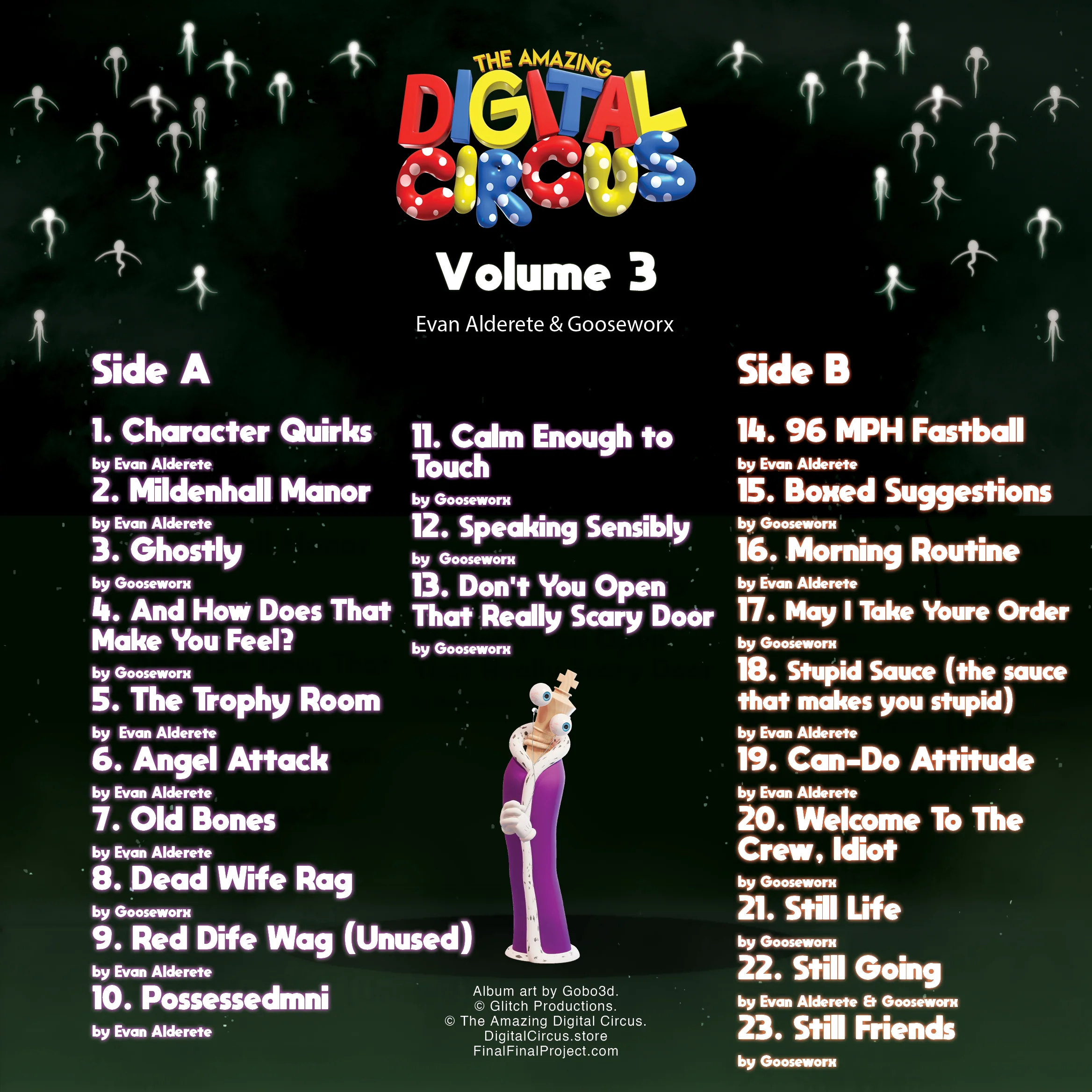 Digital Circus Vinyl Record #3 - Image 6