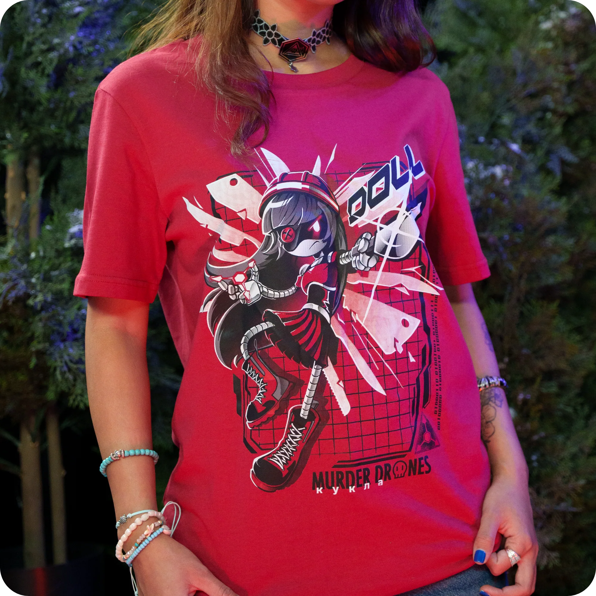 Doll Fight Back T-shirt - Image 3