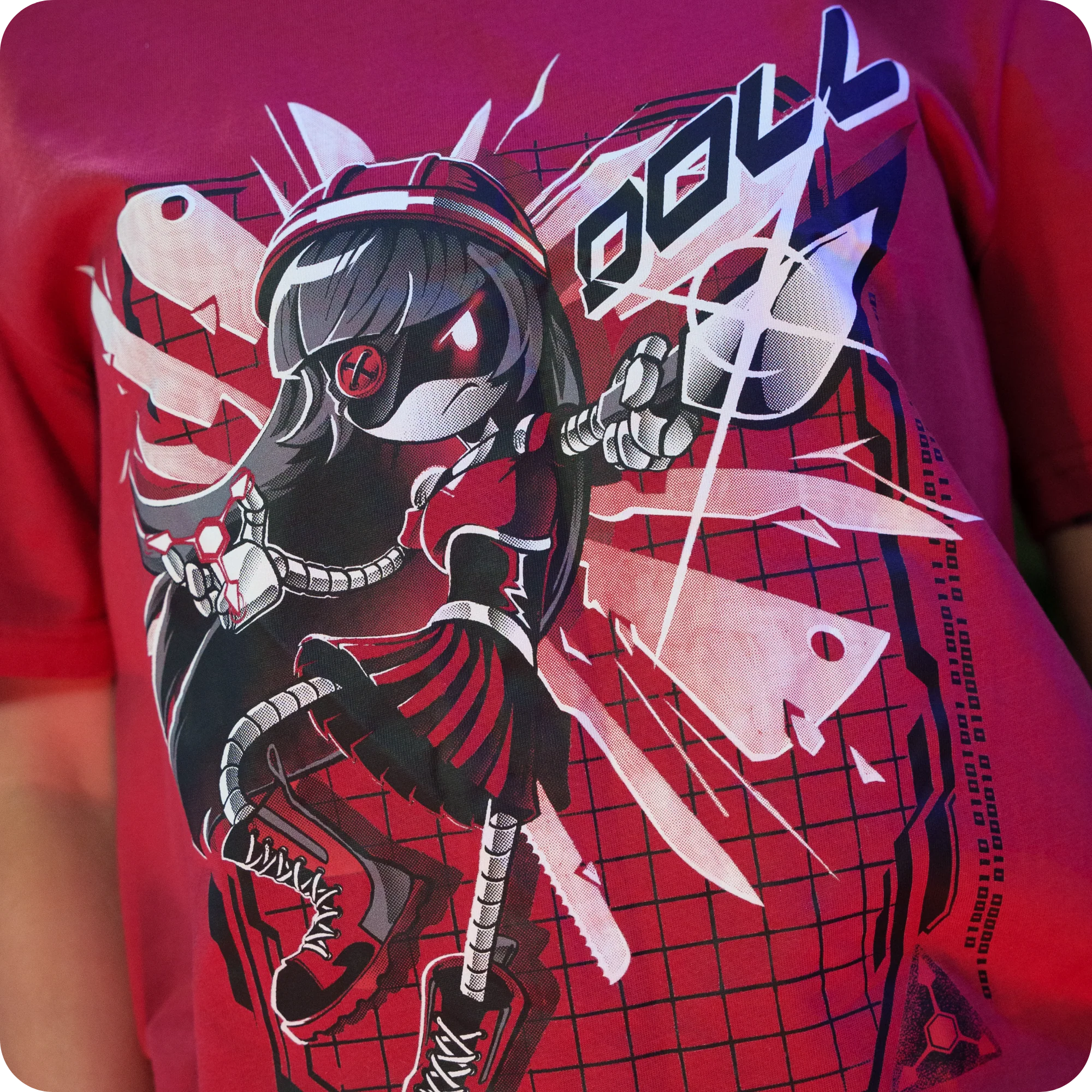 Doll Fight Back T-shirt - Image 4