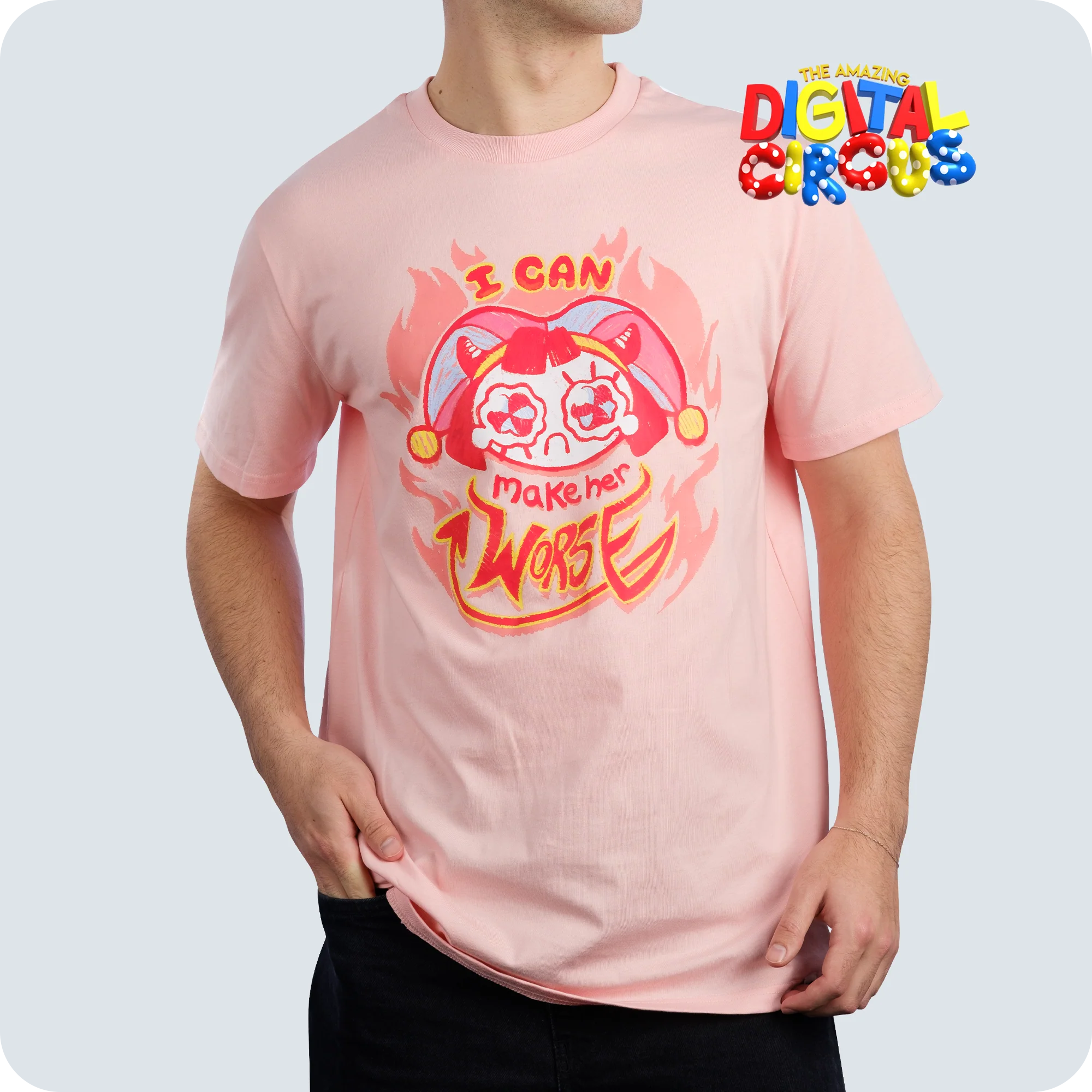 I Can Make Her Worse Pomni Shirt - Image 5